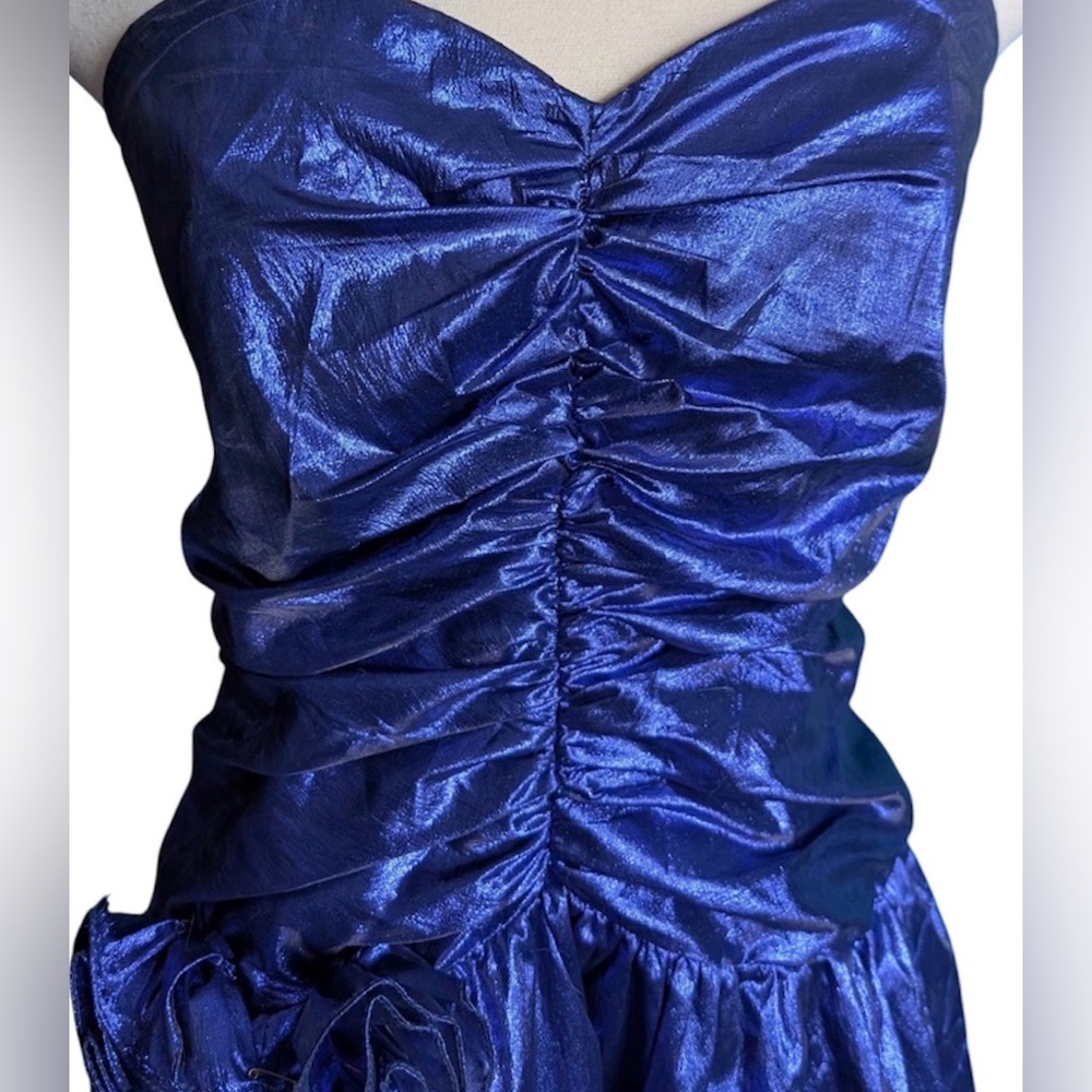 80’s Vintage Prom Dress - Picture 4 of 6
